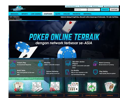 situs poker online deposit pulsa tanpa potongan